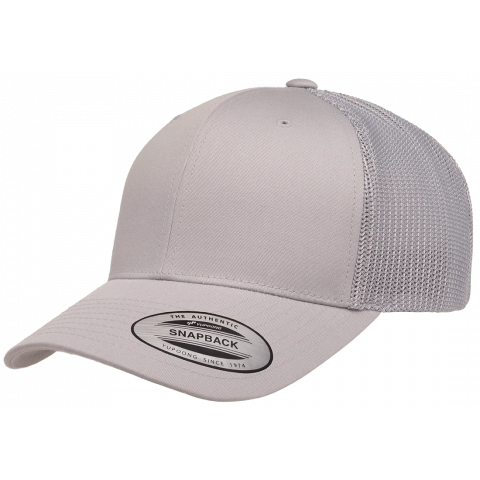 Кепка FlexFit 6606 Retro Trucker - Silver Кепка FlexFit 6606 Retro Trucker - Silver